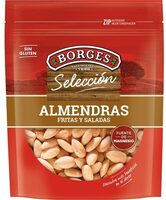 Almendras fritas y saladas