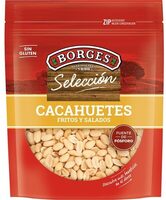 Cacahuetes fritos y salados