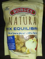 Natura cóctel de frutos secos crudos natural