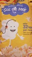 Delight palomitas con sal de mar bolsa 65 g