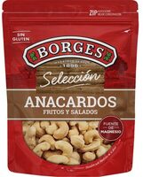 Anacardos fritos y salados