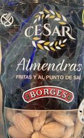 Almendras fritas y saladas