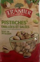 Pistaches grillées et salées