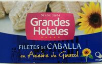 Filetes de Caballa en aceite de girasol