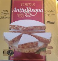Torta de turrón de Alicante