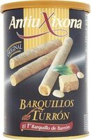 Xixona Original Wafer Sticks Filled with Turrón