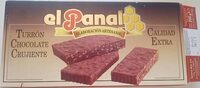 Turron de chocolate crujiente