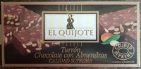 Turrón Chocolate con almendras