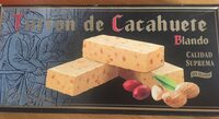 Turrón de cacahuete blando