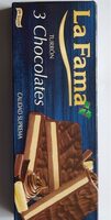Turron 3 chocolates