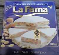Torta turrón de Alicante