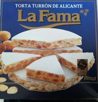 Torta turron de alicante