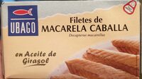Filetes de macarela caballa