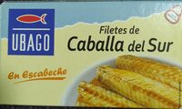 Filetes de caballa del sur en escabeche