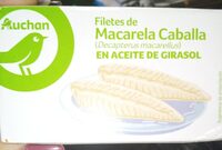 Filetes de macarela caballa