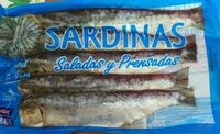 Sardinas saladas y prensadas