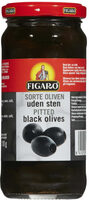 Sorte oliven uten sten