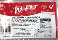 Salchichon a la pimienta