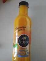 Zumo de naranja sin pulpa