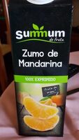 Zumo de mandarina