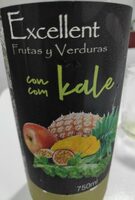 Frutas y verduras con kale