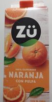 Naranja con pulpa