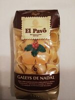 Pasta Galets De Navidad Al Huevo