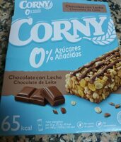 Corny chocolate con leche 0% azúcares añadidos