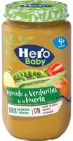 Hervido de verduritas de la huerta