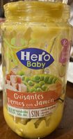 Guisantes tiernos con jamón