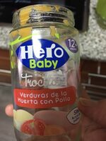 Trocitos verduras de la huerta con pollo