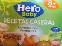Recetas caseras lentejas con verduritas