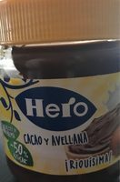 Crema de cacao y avellana