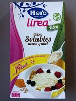 Linea copos solubles de avena y miel