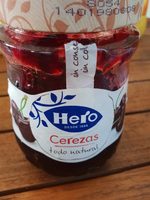Todo natural confitura de cereza