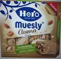 Muesly de avena y almendras con un toque de caramelo