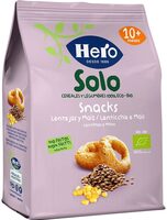 Snack de lentilles et maïs