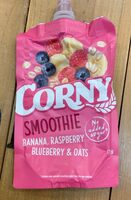 Smoothie Banana Rasberry Blueberry & Oats