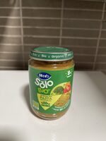 Verduras con pasta integral