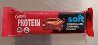 Soft protein choco caramel
