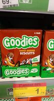 Snack biscuits choco banano