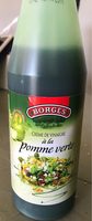 Crème de vinaigre à la pomme verte