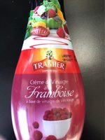 Creme de vinaigre a la framboise