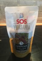Quinoa blanca negra y roja