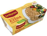 Grano de avena cocida