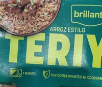 Arroz teriyaki verduras