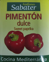 Pimentón dulce