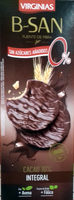 Galletas B-SAN Integral Chocolate sin azúcares añadidos
