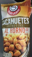 Cacahuetes tostados al horno