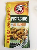 Pistachos horno